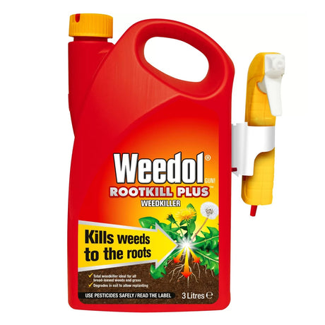 Weedol Rootkill Plus Gun Weedkiller 3L - WEEDKILLER - Beattys of Loughrea