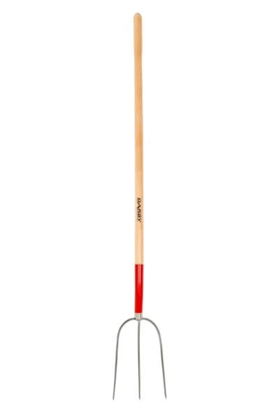 Darby Tanged 3 Prong Hay Fork 48" (F304D48LHR) - SHOVEL/FORK/SPADE/AXE/HATCHET - Beattys of Loughrea
