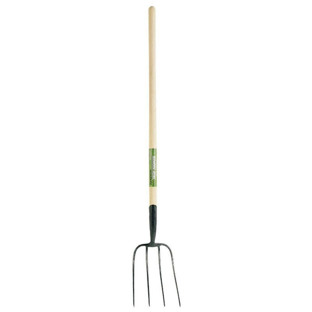Darby F105DLHDR Forged Manure Fork LH Double Rivet - SHOVEL/FORK/SPADE/AXE/HATCHET - Beattys of Loughrea