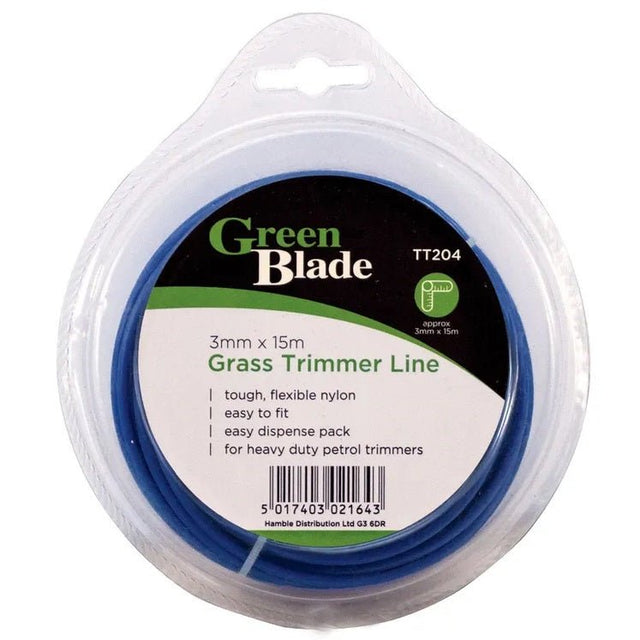 Green Blade 3mm x 15m Grass Trimmer Line - LAWNMOWER /STRIMMER PARTS - Beattys of Loughrea