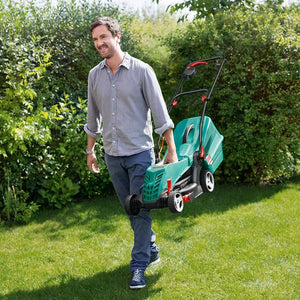Bosch Rotak 34 R 1300W 34Cm Electric Lawnmower | 06008A6172 - LAWNMOWERS/ROLLERS - Beattys of Loughrea