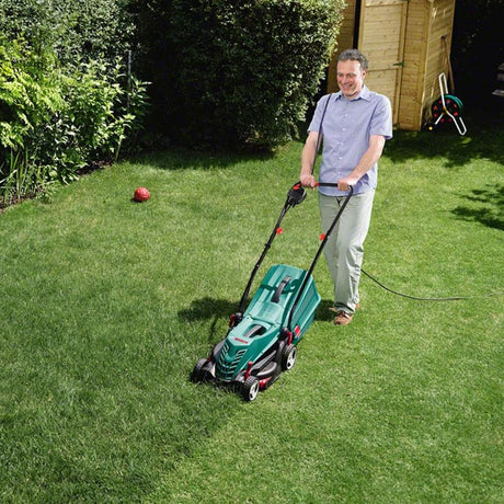 Bosch Rotak 34 R 1300W 34Cm Electric Lawnmower | 06008A6172 - LAWNMOWERS/ROLLERS - Beattys of Loughrea