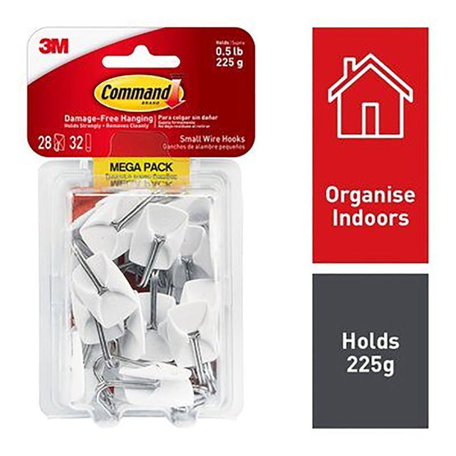 Command Utensil Hooks Value Pack 3M17067 - HOOKS, PLASTIC S/ADH - Beattys of Loughrea