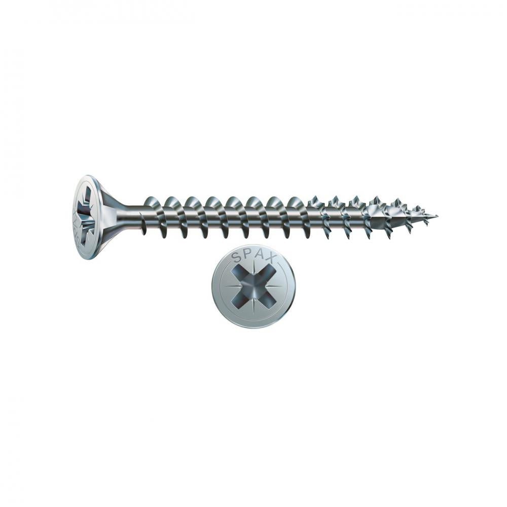 Spax Blue Zinc Plated Universal Screw M3x12mm- 200 Pack - POZI SCREWS/CAPS - Beattys of Loughrea