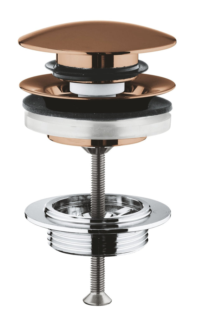 Grohe GROHE Pop-up Waste Set Warm Sunset - PLUGS & CHAINS, WASTES - Beattys of Loughrea