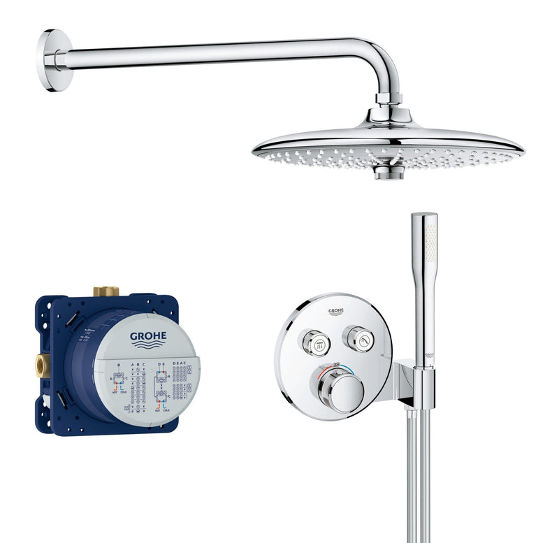 Grohe GROHE SmartControl Perfect Shower Set Euphoria 260 - ELECTRIC SHOWER - Beattys of Loughrea