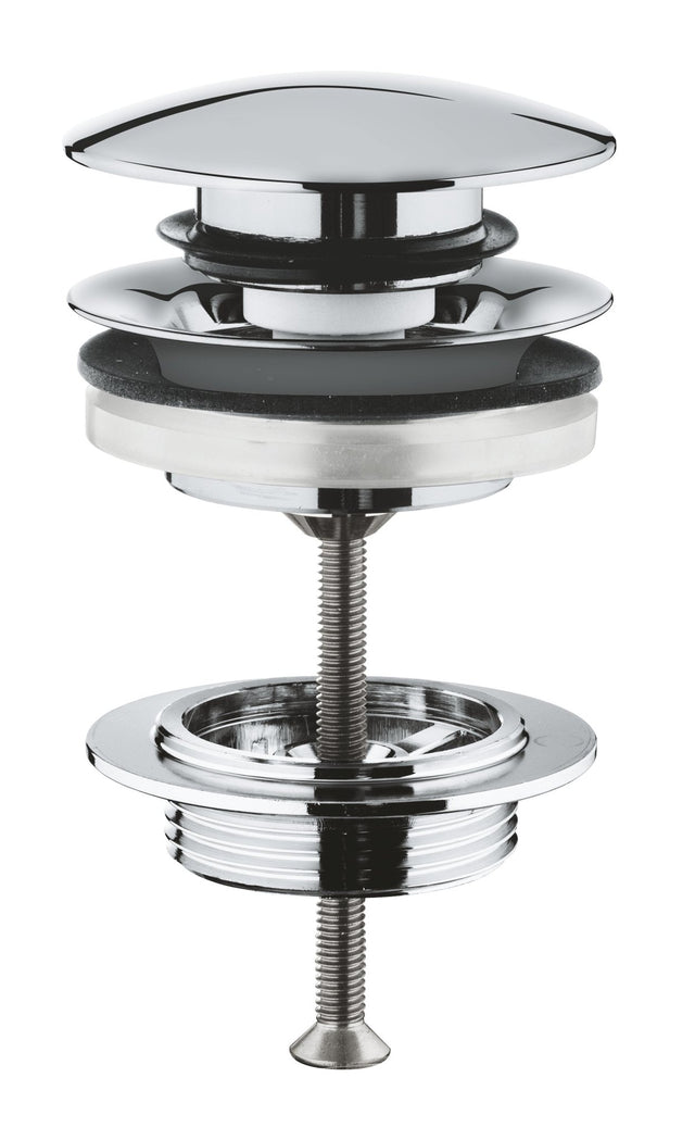 Grohe GROHE Pop-up Waste Set Chrome - PLUGS & CHAINS, WASTES - Beattys of Loughrea