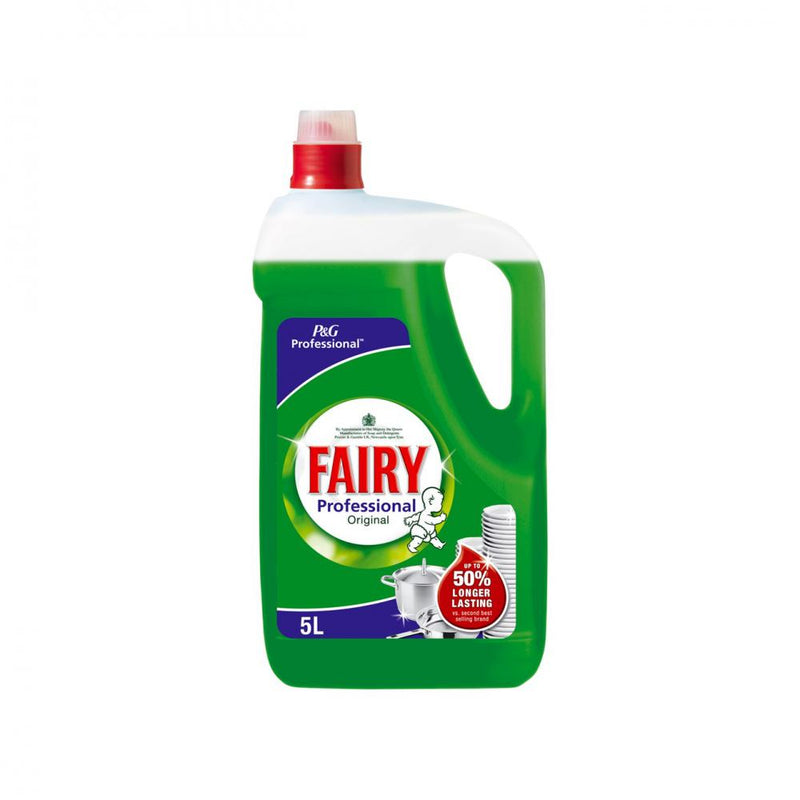 Fairy Professional Washing Up Liquid Original - 5ltr - CLEANING - LIQUID/POWDER CLEANER (1) - Beattys of Loughrea