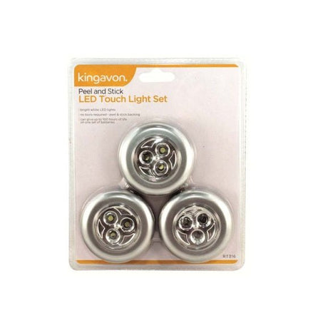 Kingavon Peel & Stick LED Touch Light Set - TORCH/HANDLAMP - Beattys of Loughrea