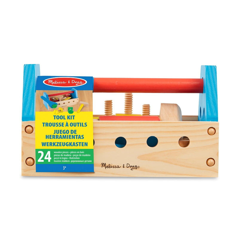 Melissa & Doug Take-Along Tool Kit Wooden Toy - ROLE PLAY - Beattys of Loughrea