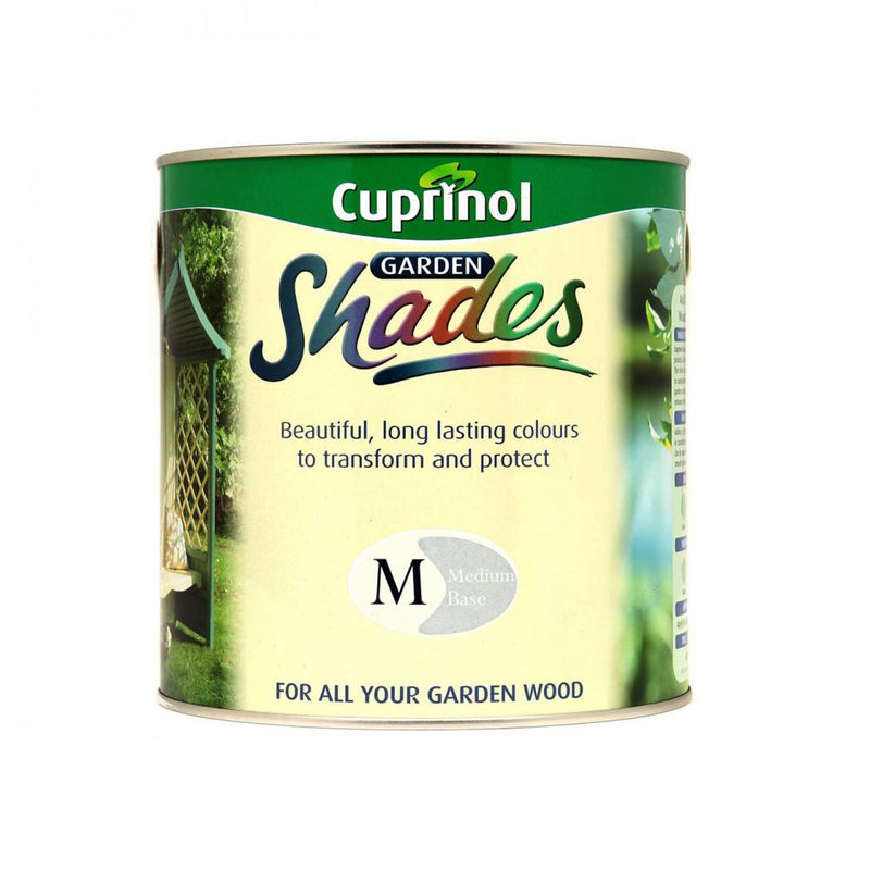Cuprinol Garden Shades Medium Base Paint - 2.5 Litre - EXTERIOR & WEATHERSHIELD - Beattys of Loughrea