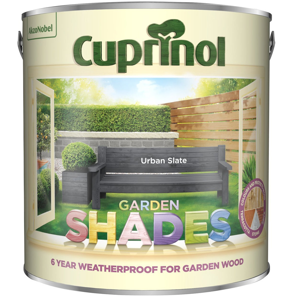 Cuprinol 2.5L Urban Slate Garden Shades - VARNISHES / WOODCARE - Beattys of Loughrea
