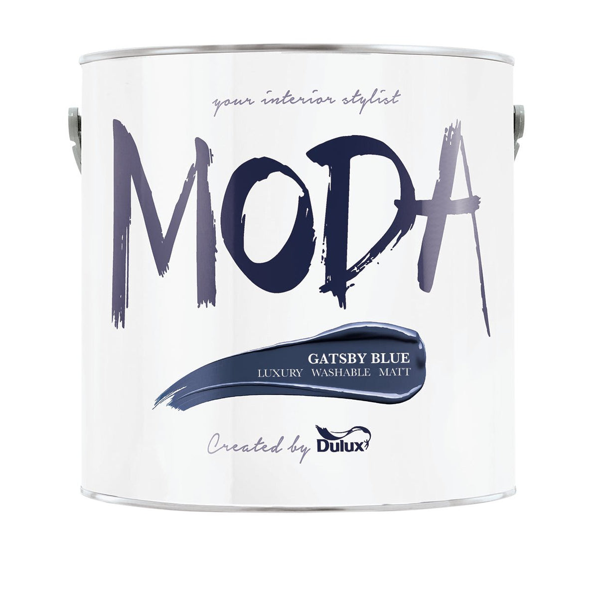 Dmm2.5G Moda 2.5L Gatsby Blue - READY MIXED - WATER BASED - Beattys of Loughrea
