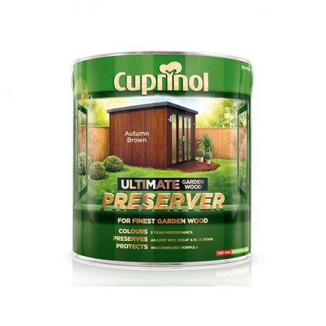 Cuprinol Ultimate Garden Wood Preserver - 4 Litre - VARNISHES / WOODCARE - Beattys of Loughrea