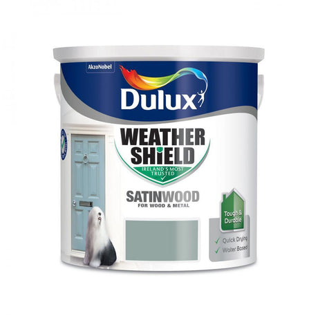Dsw750B W/Shield Ext Satinwood Bondi Waters 750Ml Dulux - EXTERIOR & WEATHERSHIELD - Beattys of Loughrea