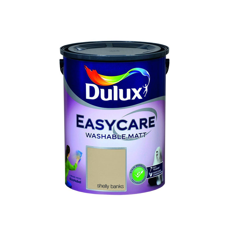 Dulux Easycare 5L Shelly Banks - READY MIXED - WATER BASED - Beattys of Loughrea