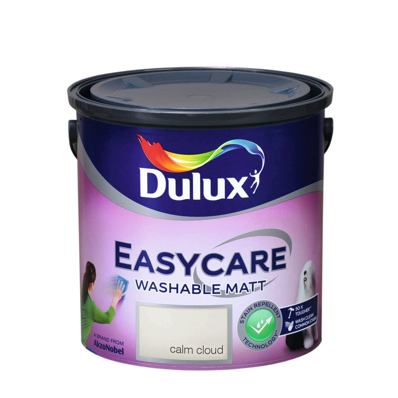 Dulux Easycare 2.5L Calm Cloud - READY MIXED - WATER BASED - Beattys of Loughrea