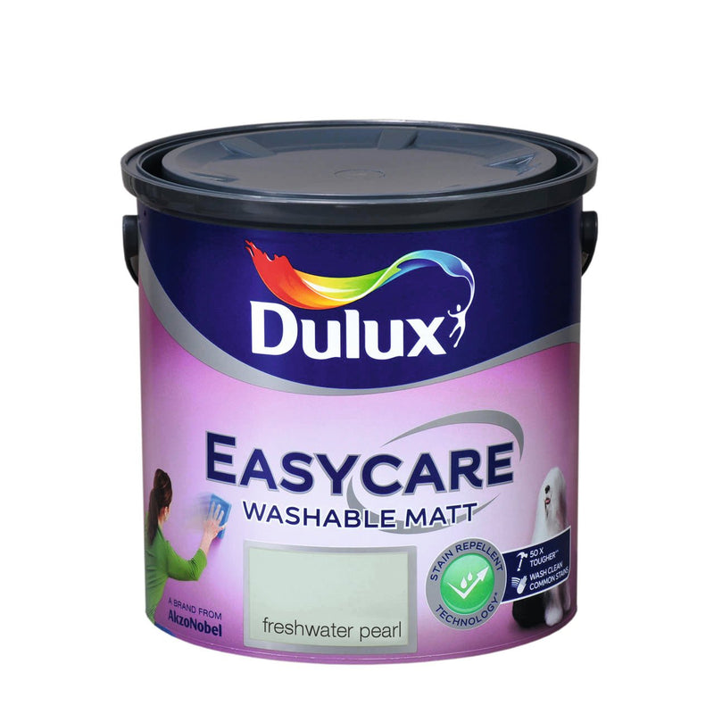 Dulux Easycare 2.5L Freshwater Pearl - READY MIXED - WATER BASED - Beattys of Loughrea