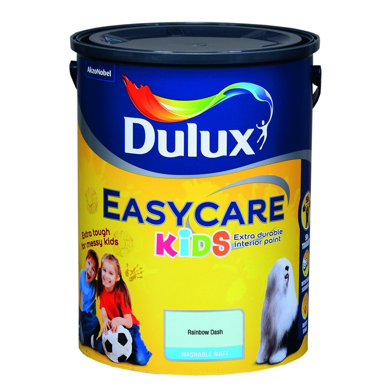 Dulux Easycare Kids 5L Rainbow Dash - READY MIXED - WATER BASED - Beattys of Loughrea