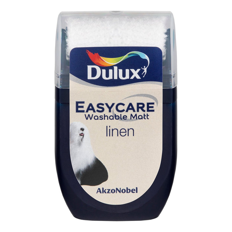 Dulux Dulux Easycare 30Ml Tester Linen - SPECIALITY PAINT/ACCESSORIES - Beattys of Loughrea