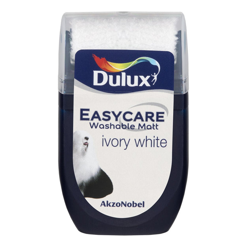 Dulux Dulux Easycare 30Ml Tester Ivory White - SPECIALITY PAINT/ACCESSORIES - Beattys of Loughrea
