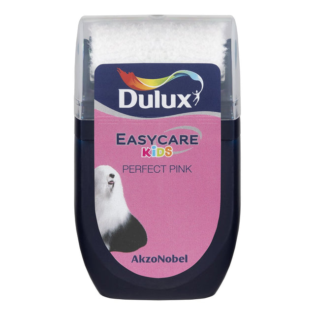 Dulux Dulux Easycare Kids 30Ml Tester Perfect Pink - SPECIALITY PAINT/ACCESSORIES - Beattys of Loughrea