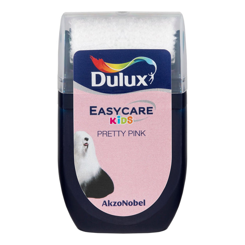 Dulux Dulux Easycare Kids 30Ml Tester Pretty Pink - SPECIALITY PAINT/ACCESSORIES - Beattys of Loughrea