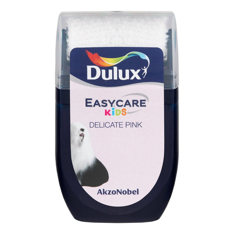 Dulux Dulux Easycare Kids 30Ml Tester Delicate Pink - SPECIALITY PAINT/ACCESSORIES - Beattys of Loughrea