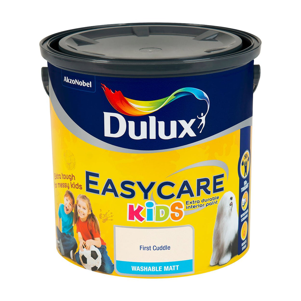 Dulux Easycare Kids 2.5L First Cuddle - READY MIXED - WATER BASED - Beattys of Loughrea