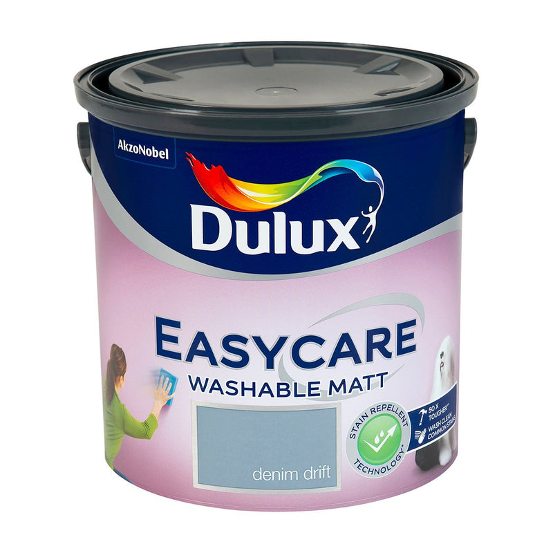 Dulux Easycare 2.5L Denim Drift - READY MIXED - WATER BASED - Beattys of Loughrea