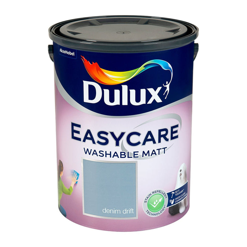 Dulux Easycare 5L Denim Drift - READY MIXED - WATER BASED - Beattys of Loughrea