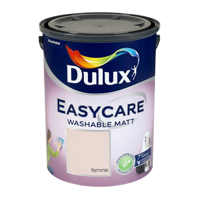 Dulux Dulux Easycare 5L Femme - READY MIXED - WATER BASED - Beattys of Loughrea