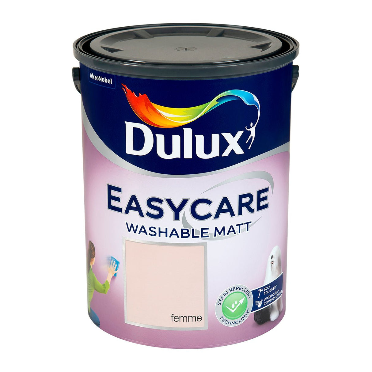 Dulux Dulux Easycare 5L Femme - READY MIXED - WATER BASED - Beattys of Loughrea