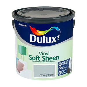 Dulux Soft Sheen 2.5L Smoky Ridge Dulux - READY MIXED - WATER BASED - Beattys of Loughrea