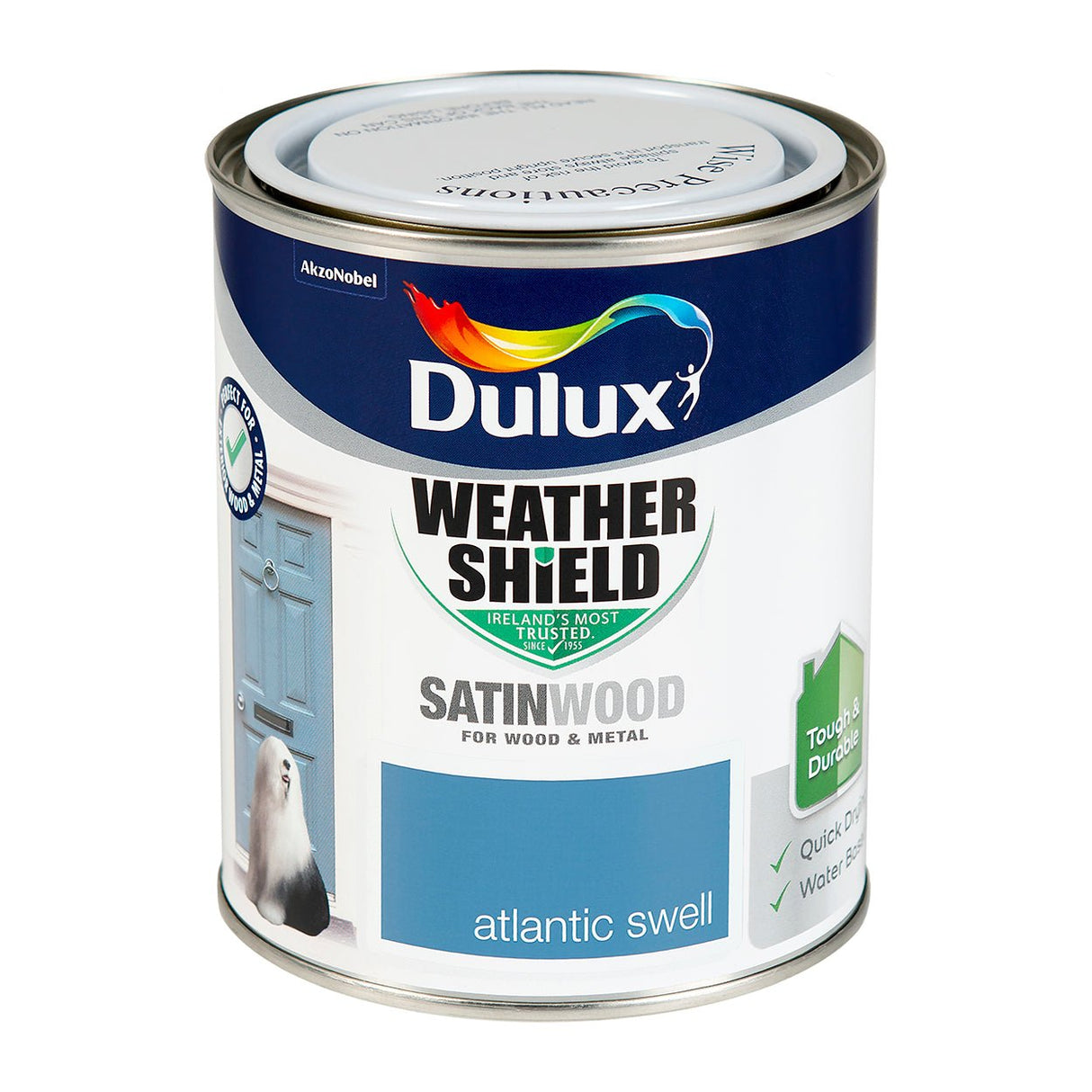 Weathershield Ext Satinwood Atlantic Swell 750Ml Dulux - EXTERIOR & WEATHERSHIELD - Beattys of Loughrea