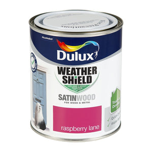 Weathershield Ext Satinwood Raspberry Lane 750Ml Dulux - EXTERIOR & WEATHERSHIELD - Beattys of Loughrea