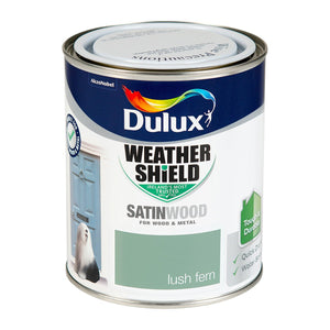 Weathershield Ext Satinwood Lush Fern 750Ml Dulux - EXTERIOR & WEATHERSHIELD - Beattys of Loughrea