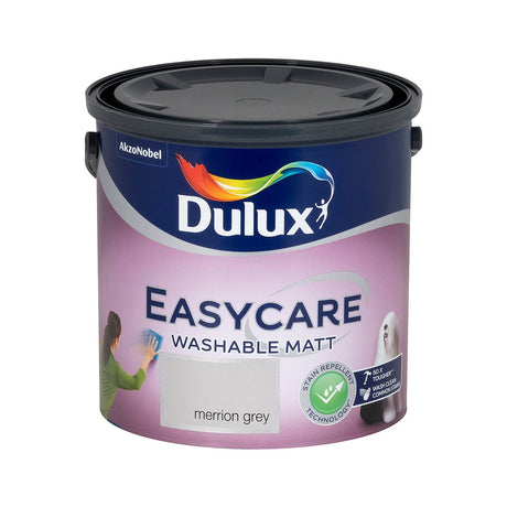 Dulux Easycare 2.5L Merrion Grey - READY MIXED - WATER BASED - Beattys of Loughrea