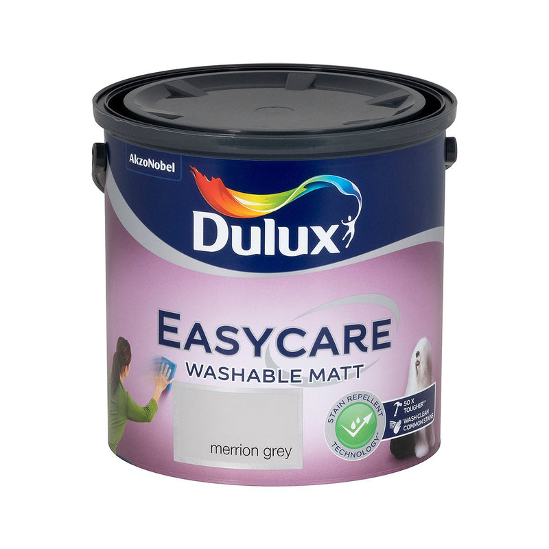 Dulux Easycare 2.5L Merrion Grey - READY MIXED - WATER BASED - Beattys of Loughrea
