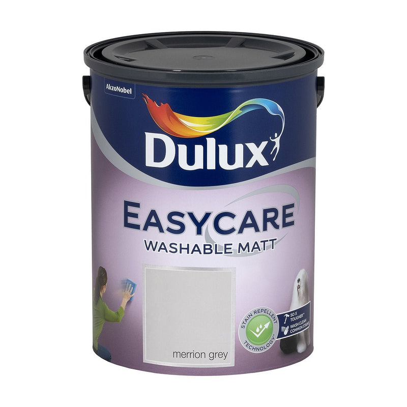 Dulux Dulux Easycare 5L Merrion Grey 5487781 - READY MIXED - WATER BASED - Beattys of Loughrea