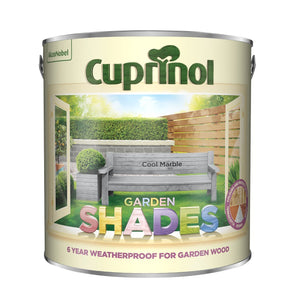 Cuprinol 2.5L Cool Marble Garden Shades - VARNISHES / WOODCARE - Beattys of Loughrea