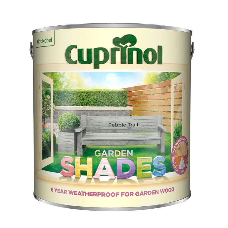Cuprinol 2.5L Pebble Trail Garden Shades - VARNISHES / WOODCARE - Beattys of Loughrea