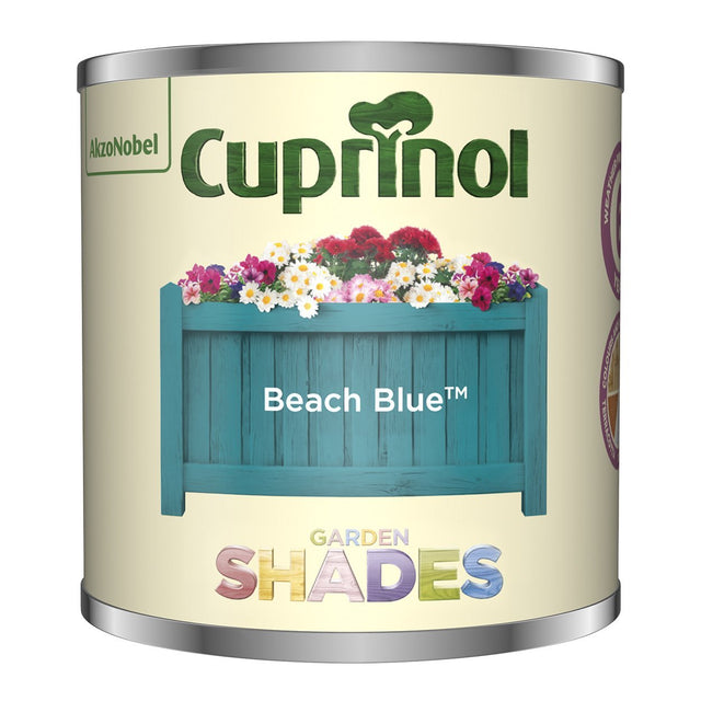 Cuprinol 125Ml Beach Blue Tester Garden Shades - EXTERIOR & WEATHERSHIELD - Beattys of Loughrea