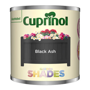 Cuprinol 125Ml Black Ash Tester Garden Shades - EXTERIOR & WEATHERSHIELD - Beattys of Loughrea