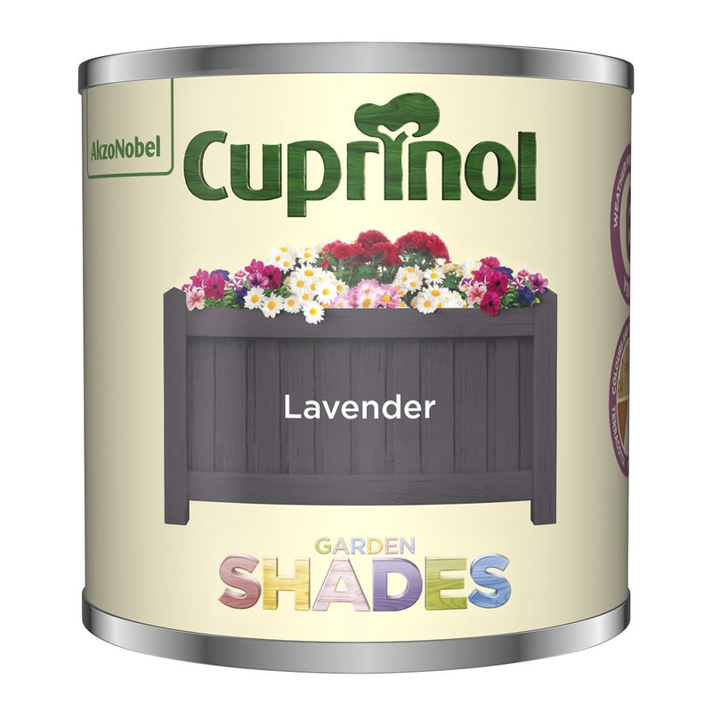 Cuprinol 125Ml Lavender Tester Garden Shades - EXTERIOR & WEATHERSHIELD - Beattys of Loughrea