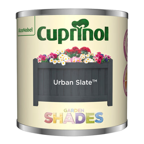 Cuprinol 125Ml Urban Slate Tester Garden Shades - EXTERIOR & WEATHERSHIELD - Beattys of Loughrea