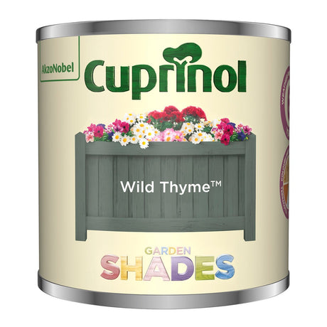Cuprinol 125Ml Wild Thyme Tester Garden Shades - EXTERIOR & WEATHERSHIELD - Beattys of Loughrea