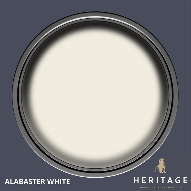 Dulux Heritage Eggshell Alabaster White 2.5L - BASES - Beattys of Loughrea