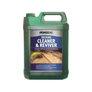 Ronseal Decking Cleaner & Reviver - 5 Litre - VARNISHES / WOODCARE - Beattys of Loughrea