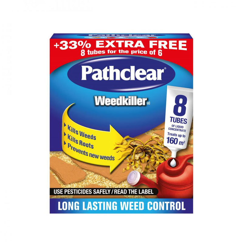 Scotts Pathclear Weedkiller Tubes - 6 Pack +33% Free - WEEDKILLER - Beattys of Loughrea